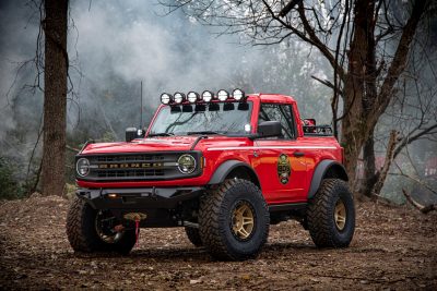 Ford Bronco Fire Command Pickup Debuts A Rugged Throwback | Carscoops