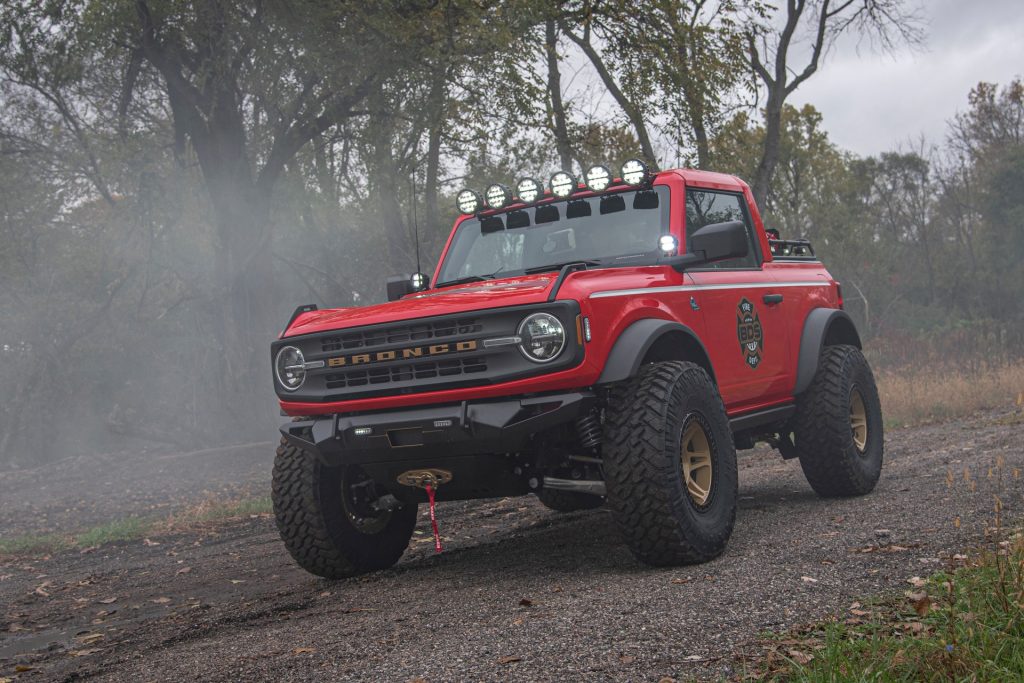 Ford Bronco Fire Command Pickup Debuts A Rugged Throwback | Carscoops