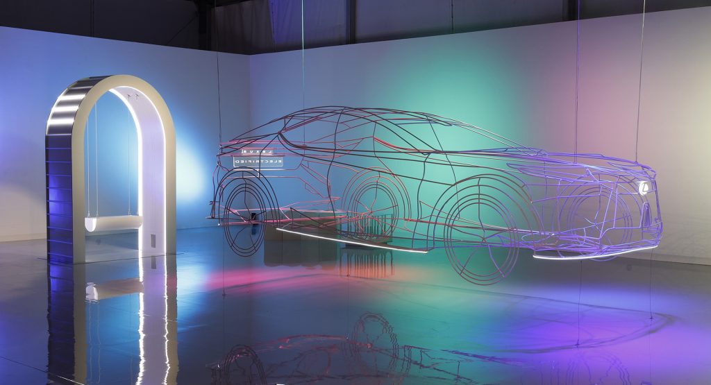  Lexus Commissions LF-Z Light-Up Sculpture For Miami Art Show