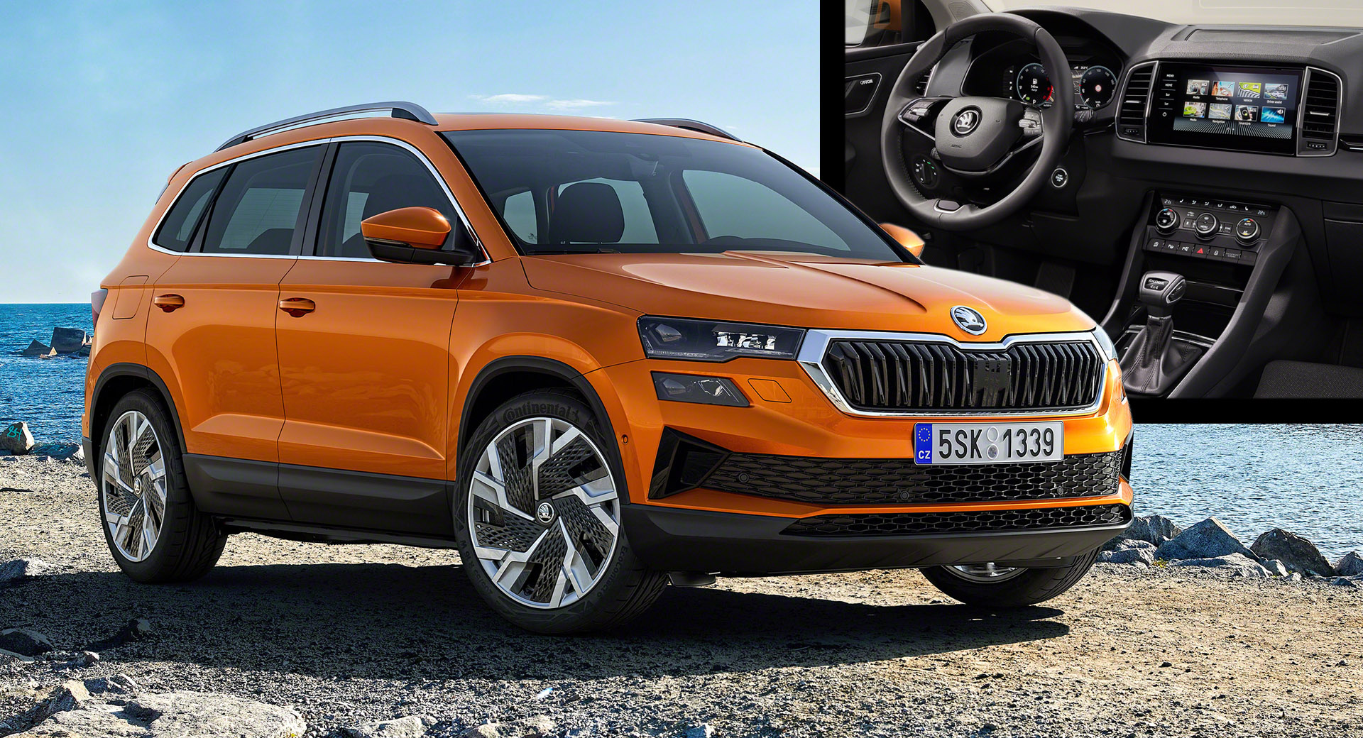The updated 2022 Skoda Karoq add more tech, more safety
