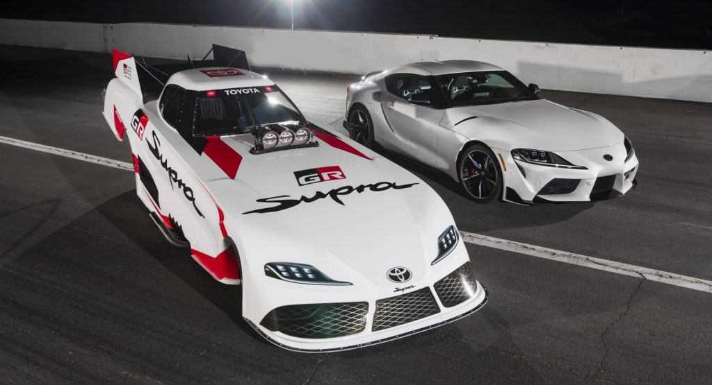  Toyota Unveils GR Supra Funny Car For 2022 NHRA Season