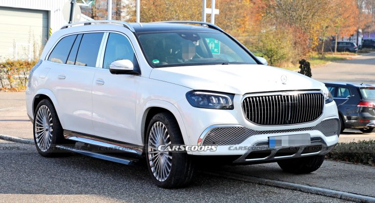 2024 Mercedes-Maybach GLS Spied Getting Ready For A Makeover | Carscoops