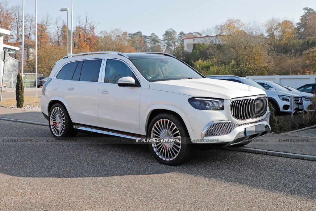 2024 Mercedes-Maybach GLS Spied Getting Ready For A Makeover | Carscoops