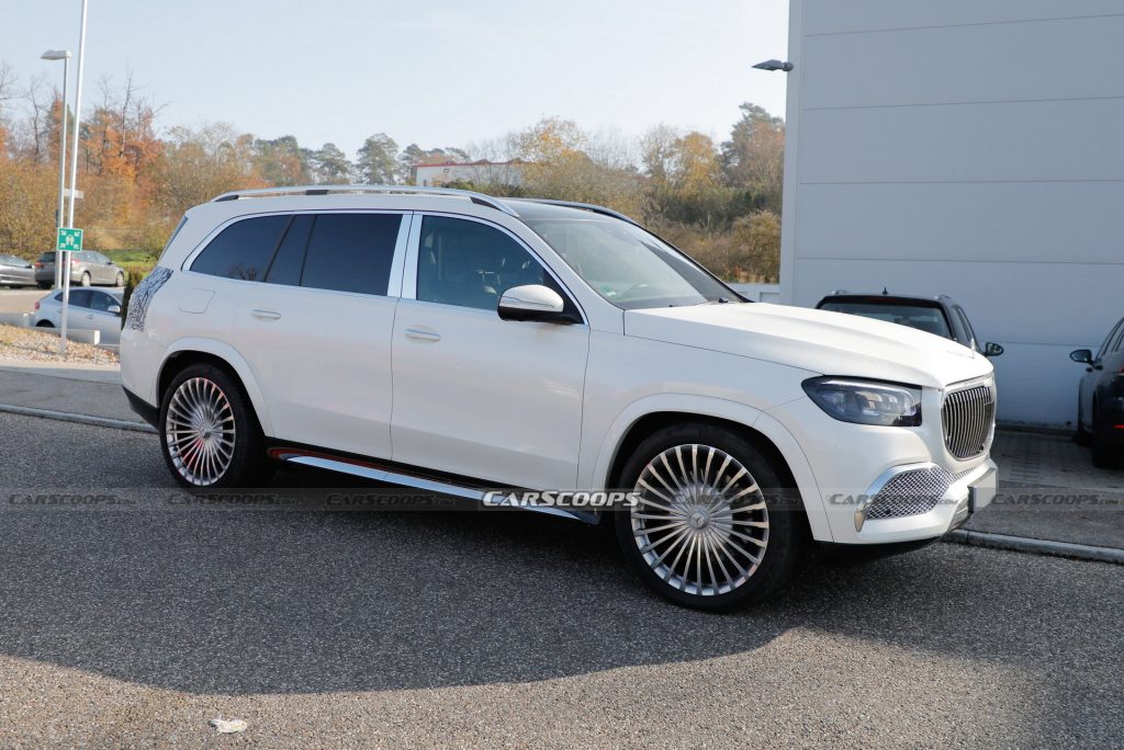 2024 Mercedes-Maybach GLS Spied Getting Ready For A Makeover | Carscoops