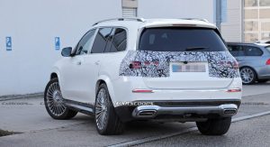 2024 Mercedes-Maybach GLS Spied Getting Ready For A Makeover | Carscoops