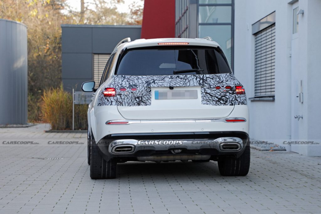 2024 Mercedes-Maybach GLS Spied Getting Ready For A Makeover | Carscoops