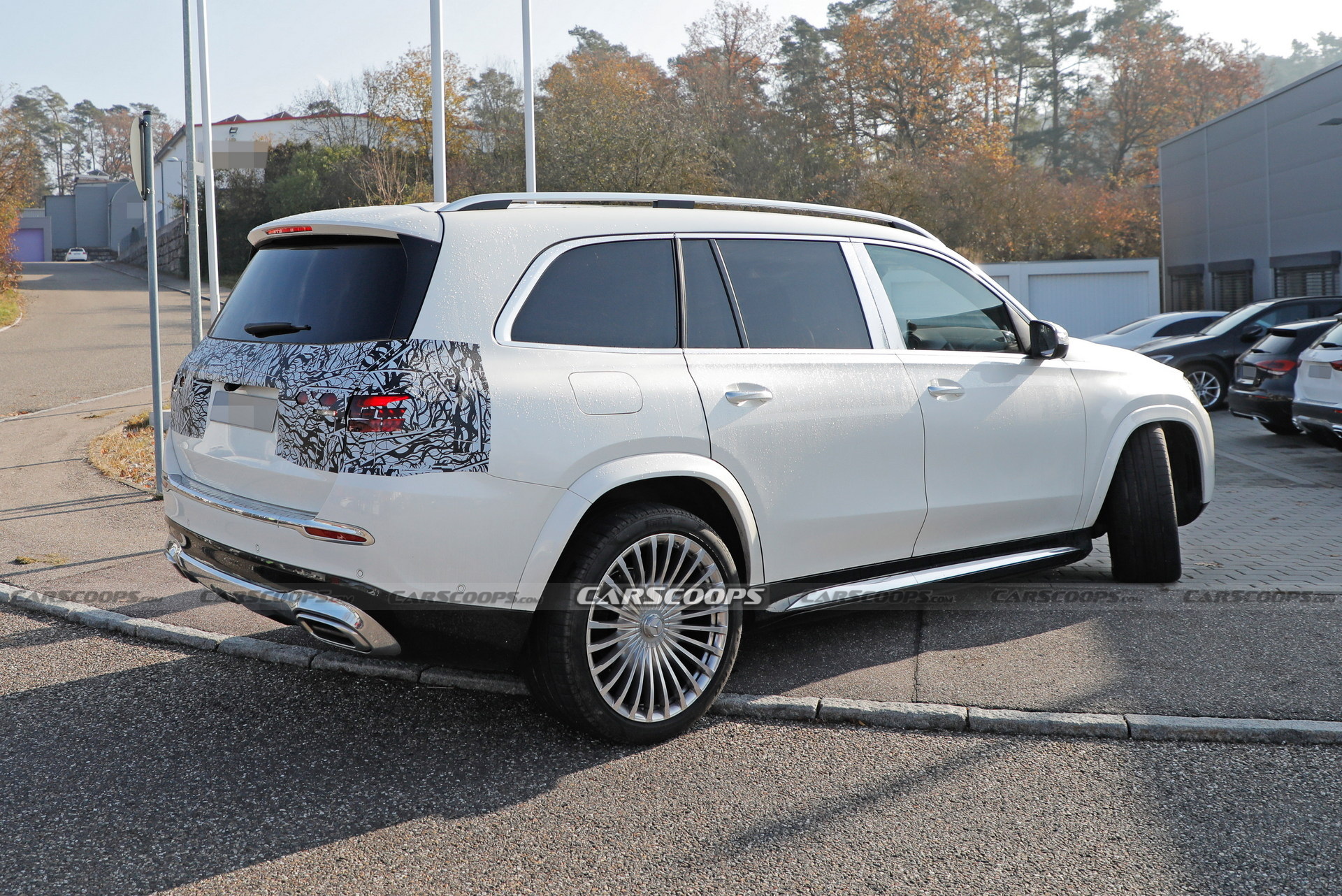 2024 Mercedes-Maybach GLS Spied Getting Ready For A Makeover | Carscoops