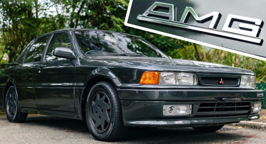  AMG Cheated On Mercedes To Tune This FWD Mitsubishi Galant