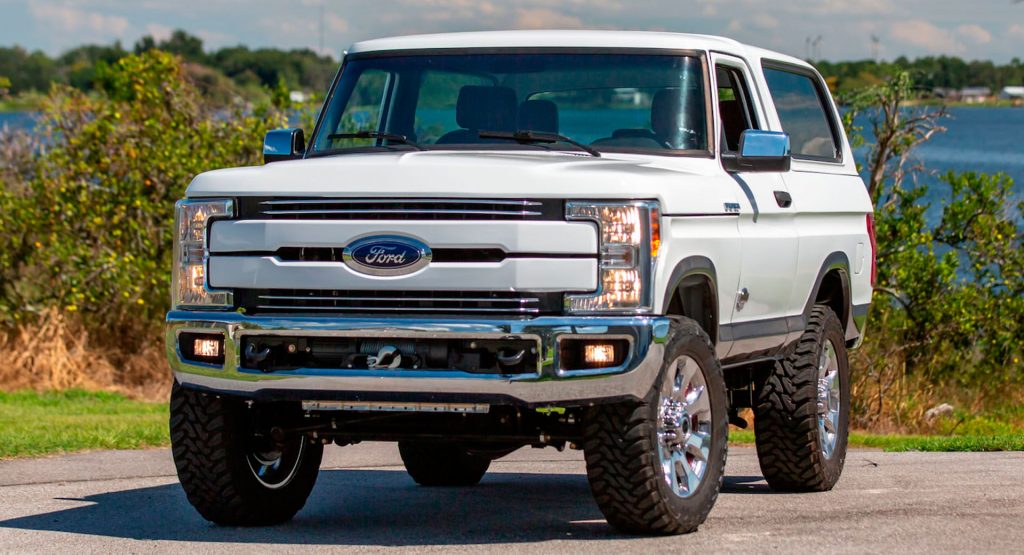  This Custom Ford Bronco Is Part Classic, Part Super Duty And All Awesome