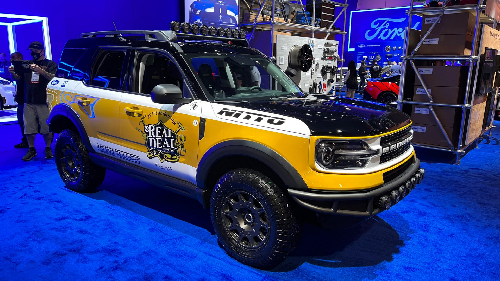 Customized Pickups And Mustangs Dominate Ford's SEMA Display Carscoops