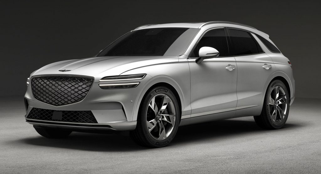  2022 Genesis Electrified GV70 Has 482 HP And 800-Volt Charging Technology