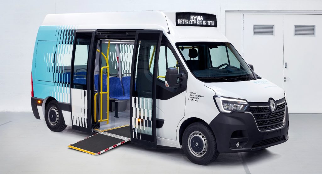  HYVIA Unveils Two More Hydrogen LCVs Based On The Renault Master