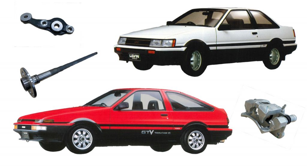 TOYOTA 83-87 / AE86 / Corolla Levin / Trueno / Sprinter Trueno