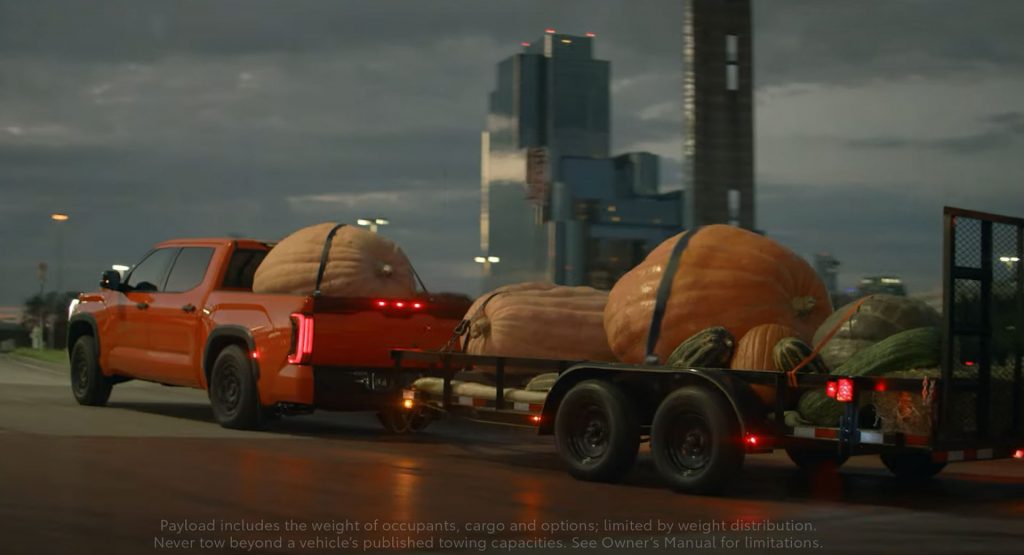  2022 Toyota Tundra TRD Pro Hauls America’s Largest Vegetables