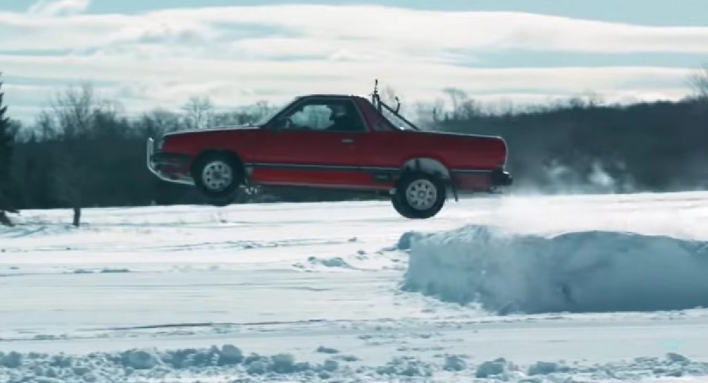  Travis Pastrana Proves That Even A Subaru Brat Can Reach For The Sky