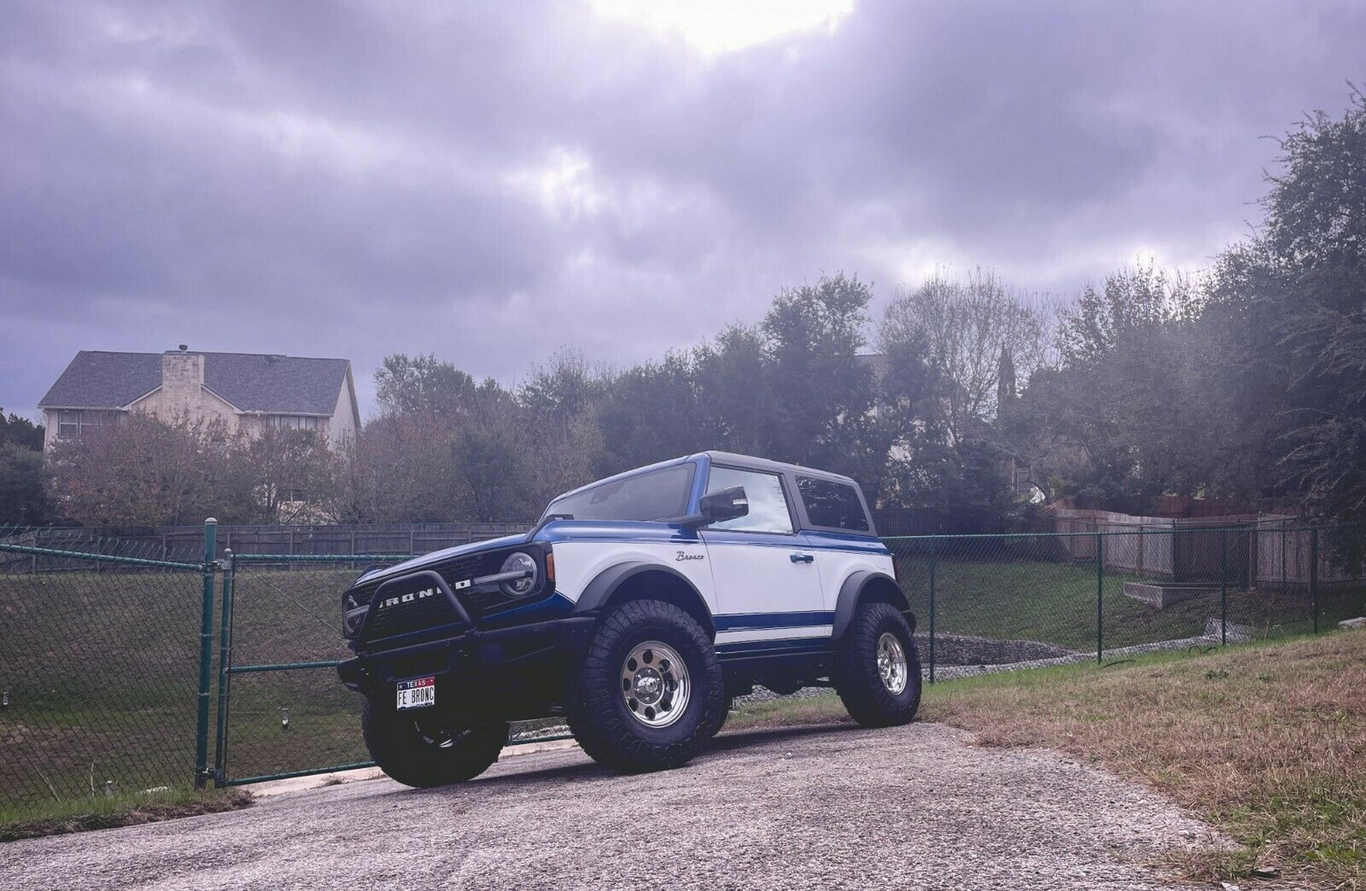 Retrolicious Two Tone Ford Bronco First Edition Sells For A Whopping