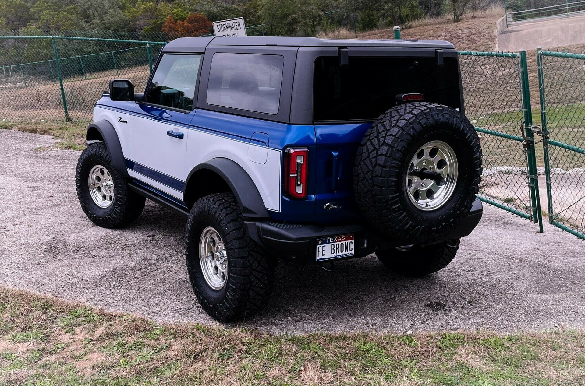 Retrolicious Two Tone Ford Bronco First Edition Sells For A Whopping