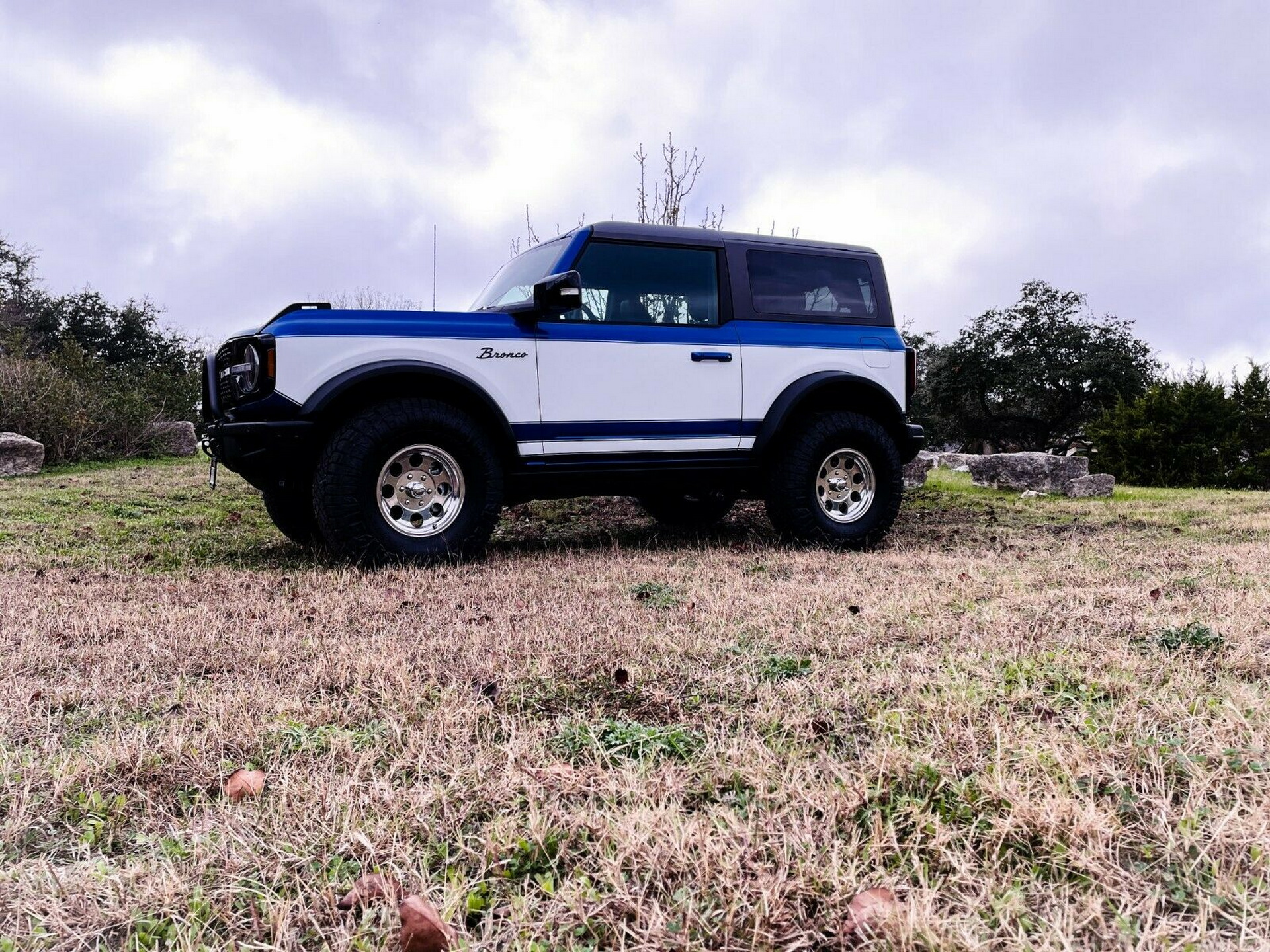 Retrolicious Two Tone Ford Bronco First Edition Sells For A Whopping