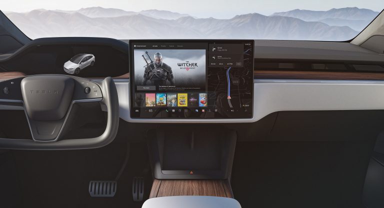 Tesla Vehicles Allow Games To Be Played On Front Infotainment Screen ...