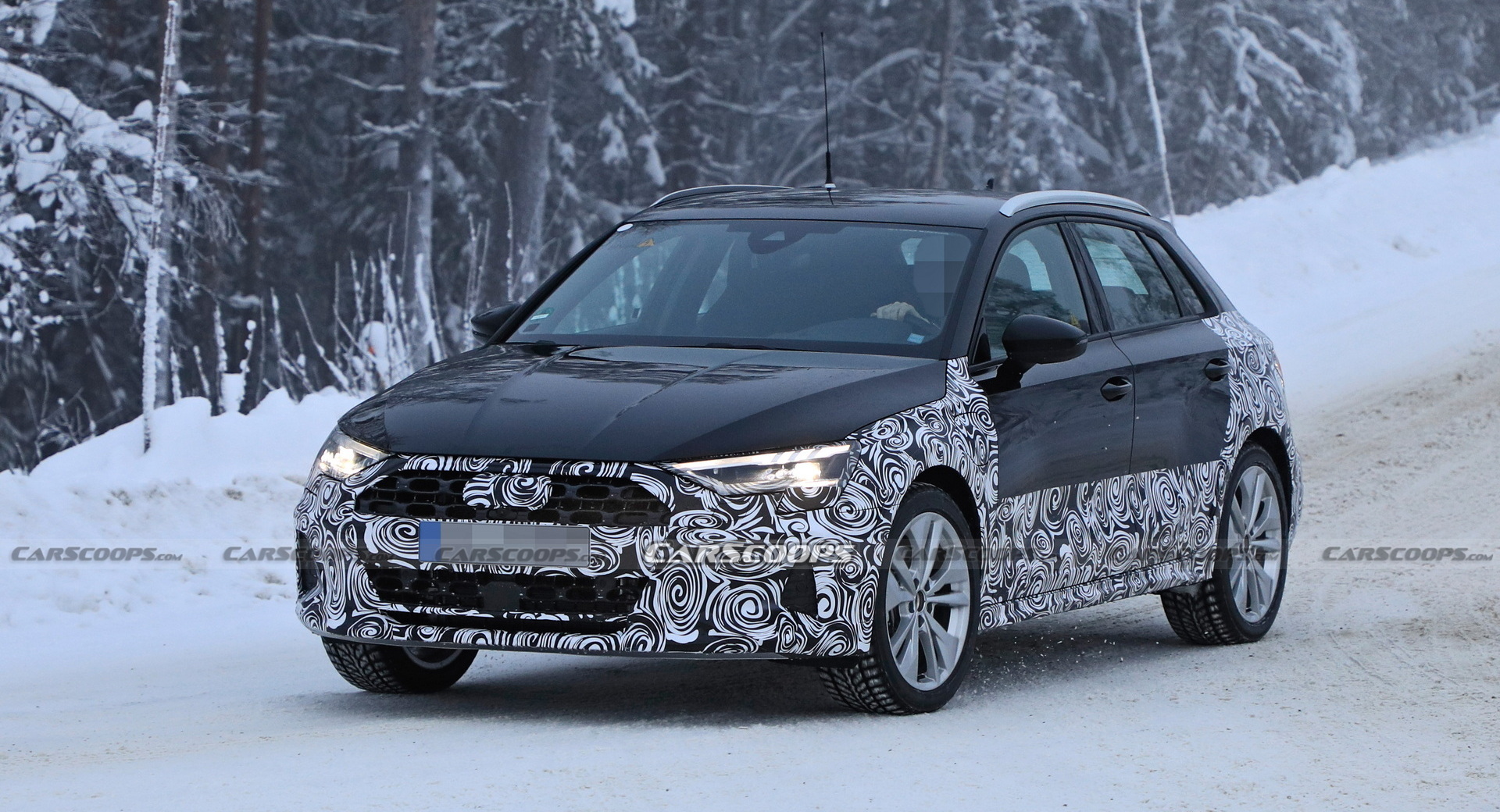 Audi A3 Allroad Spotted Testing In Appropriately Snowy Conditions ...