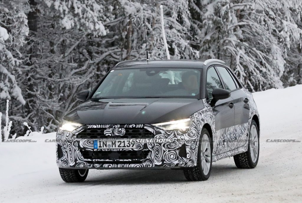 Audi A3 Allroad Spotted Testing In Appropriately Snowy Conditions ...