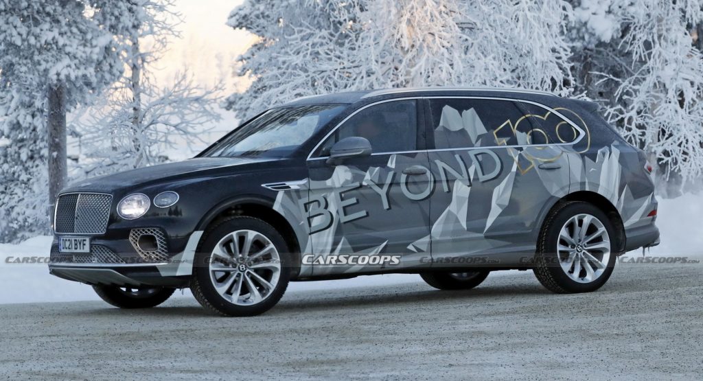  Bentley Bentayga Extended Wheelbase Heads Back Out There For More Testing