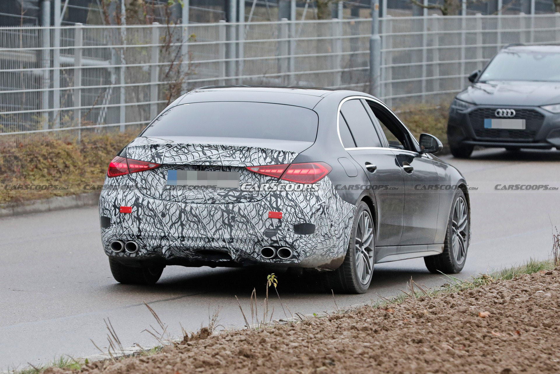 Four-Cylinder 2023 Mercedes-AMG C43 / C53 Teased, Will Debut Soon ...