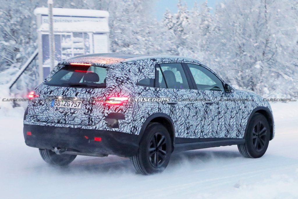 2023 Mercedes-Benz GLC Spied Showing More Of Its C-Class Inspired ...