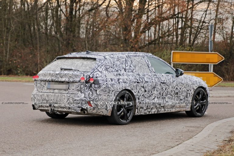 2024 Audi A4 Avant Spied Looking Like A Baby RS6 | Carscoops