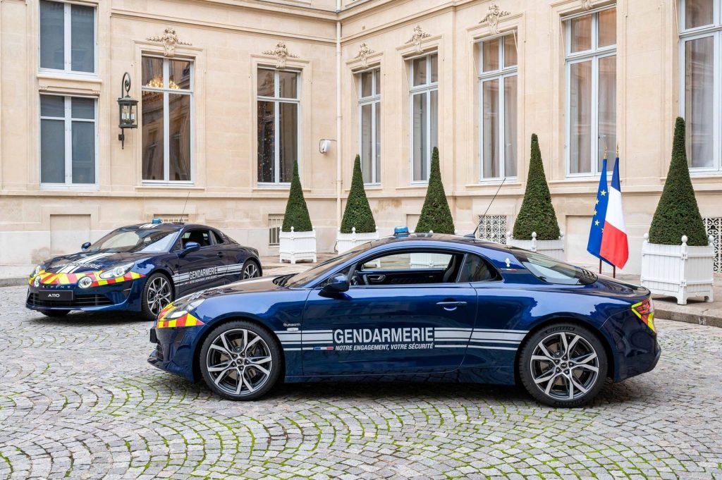 French Police Collect Keys To New Alpine A110s Pursuit Vehicles | Carscoops