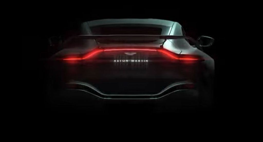  Hear The Aston Martin V12 Vantage Before Its Debut Next Year