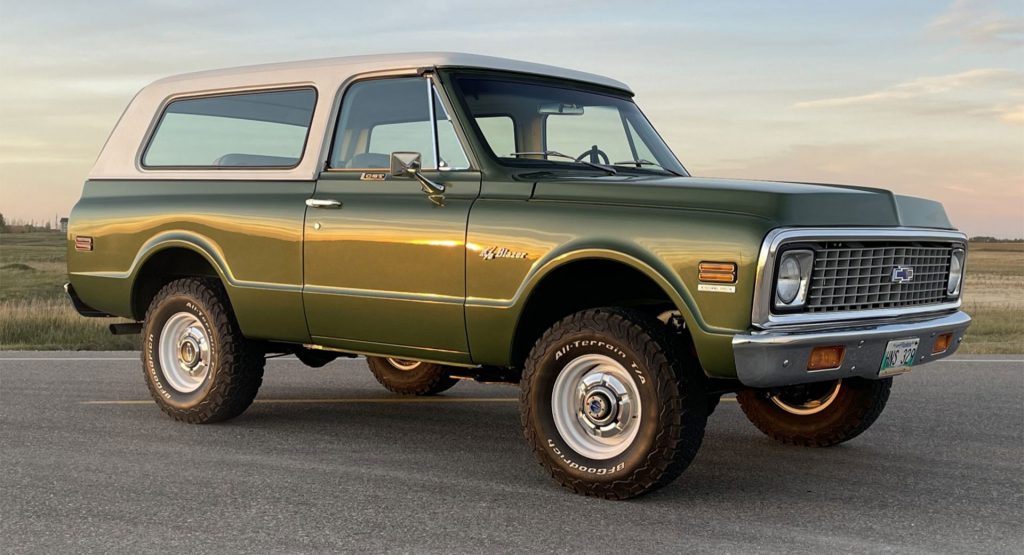  Lovingly Restored 1972 Chevy Blazer Is The Perfect Answer To Mundane Modern SUVs