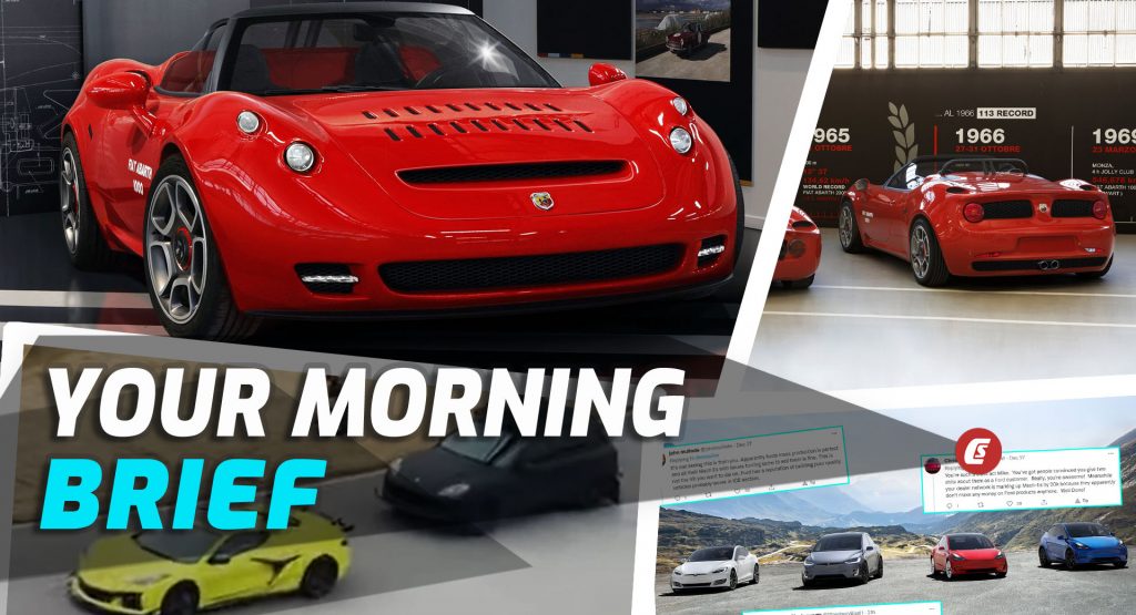  New Limited Abarth Confirmed, Z06 Spotted, And Tesla Vs Ford Twitter Storm: Your Morning Brief