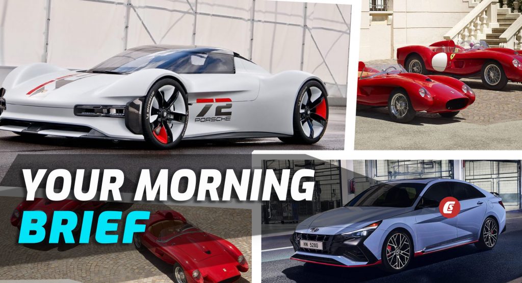  Porsche Vision GT, Australia’s i30 Sedan N, And 45mph Electric Ferrari: Your Morning Brief