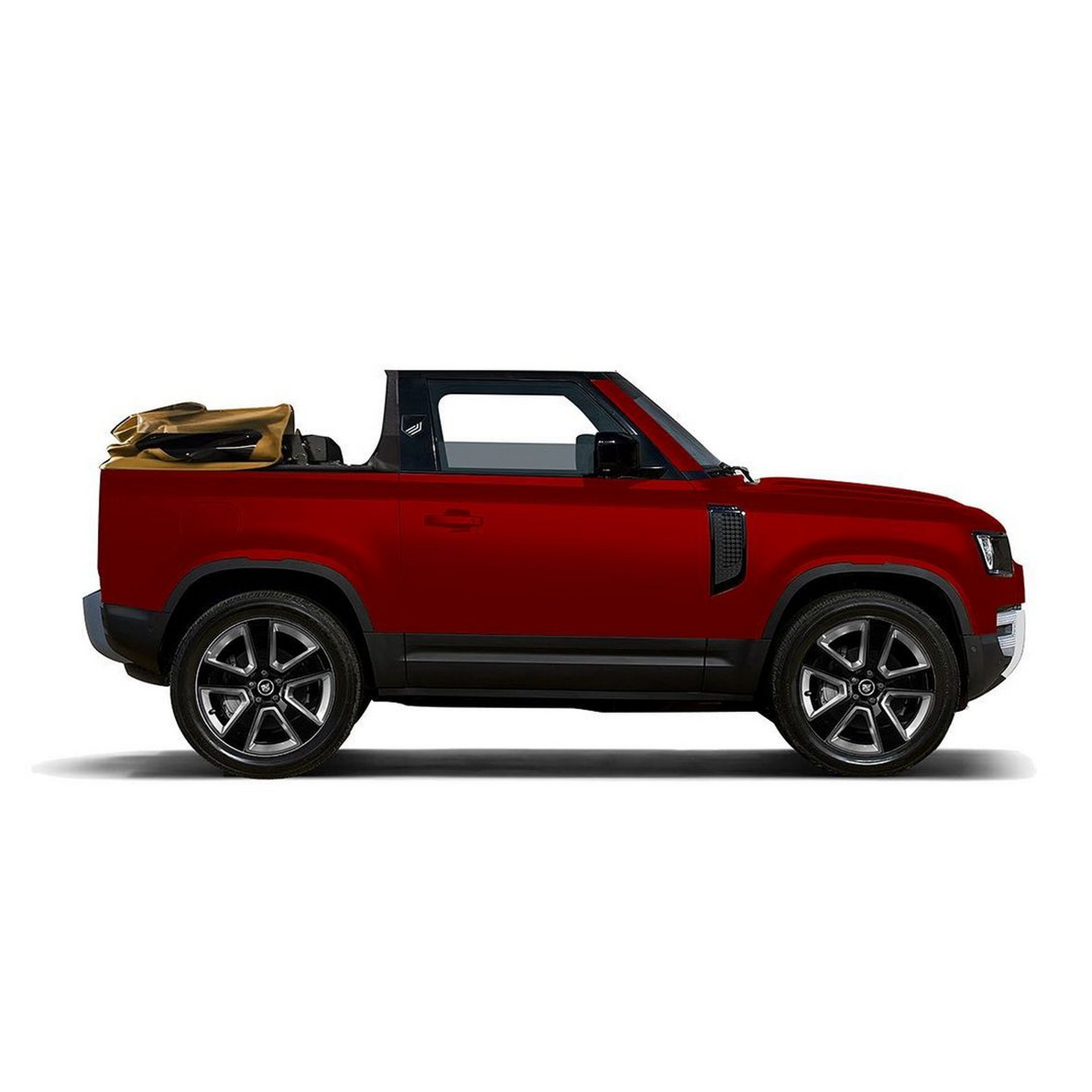 Heritage Customs Will Build Five Land Rover Defender Convertibles For 160k Each Carscoops 8967