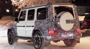 Mercedes-AMG G63 Facelift Spied Testing Hiding Non-Traceable Updates ...