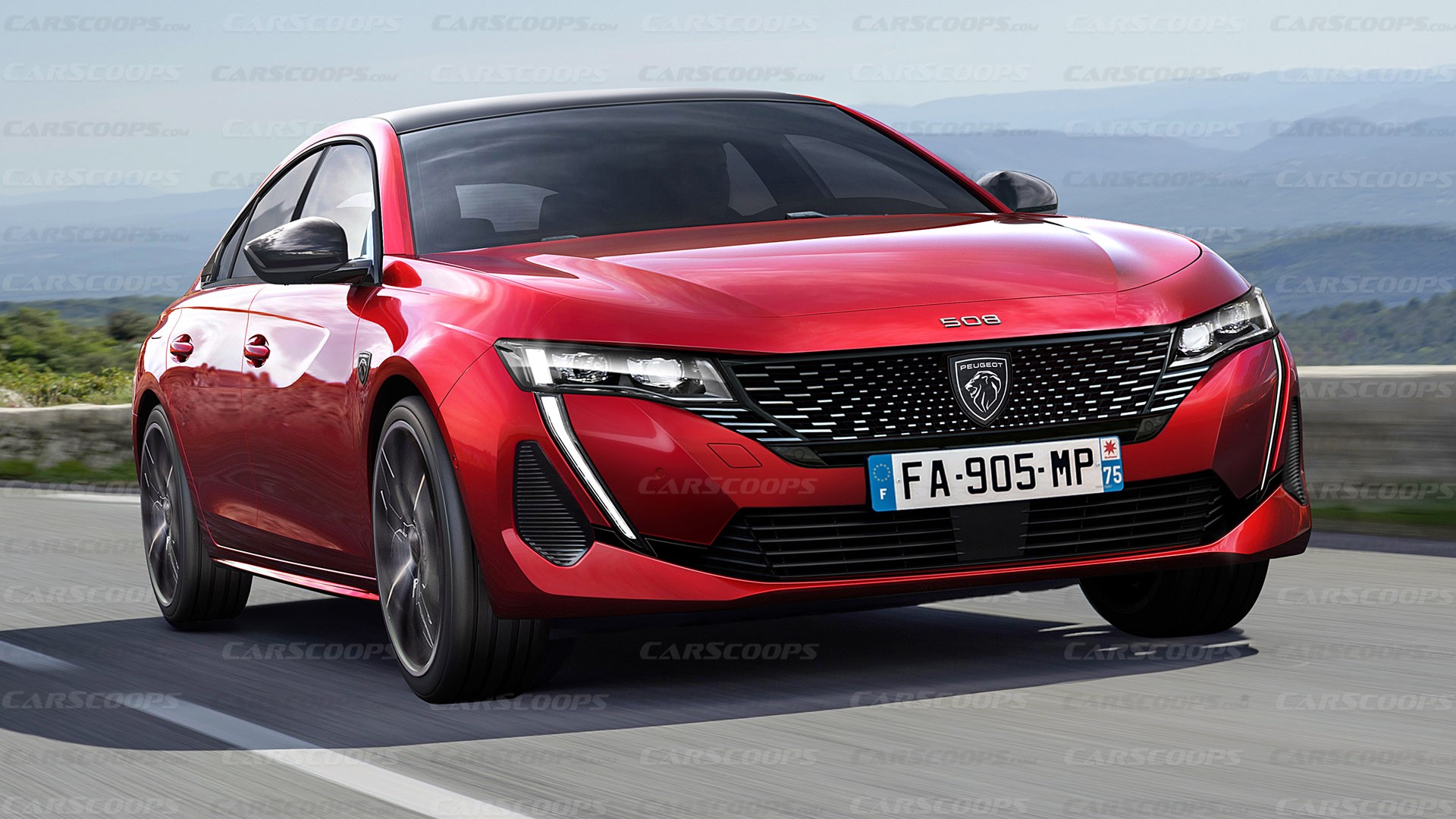 THE NEW 508, SEDAN, SW AND PEUGEOT SPORT ENGINEERED: THE NEW FACE