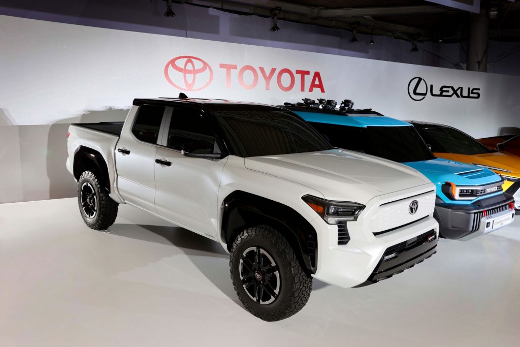 Toyota’s Electric Truck Concept Likely Previews A EV Carscoops