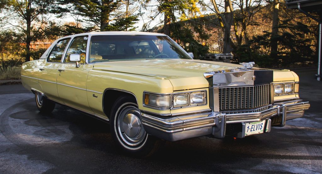  Did You Have A Blue Christmas? Buy Yourself Elvis’ 1975 Cadillac Fleetwood Brougham To Make Up For It