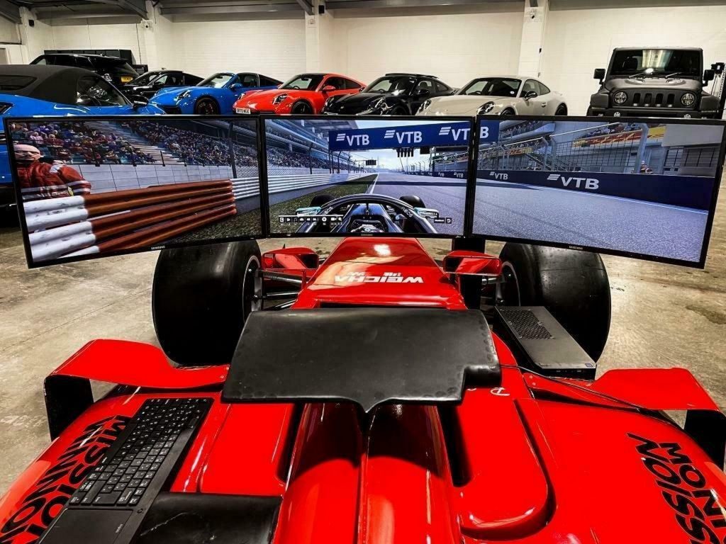 The world's most realistic racing simulator puts Ferrari F1 engineering in  your den for $90,000