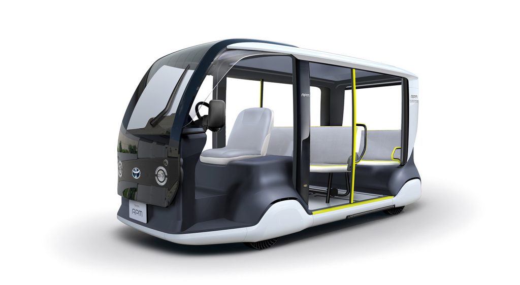 Toyota APM EV Shuttle Transformed Into A Real Life Cat Bus Carscoops