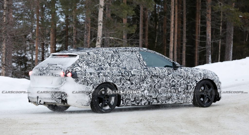 2024 Audi A4 Avant Spied Testing Its AWD Prowess On Snowy Roads | Carscoops