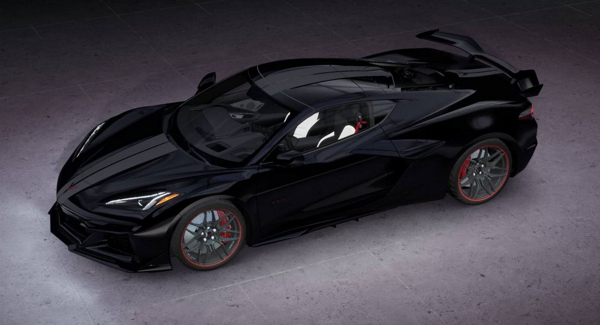 2022 Corvette Stingray Z06 Black
