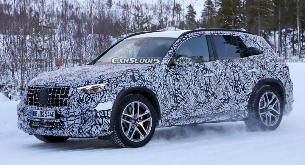  2023 Mercedes-AMG GLC 63 Spied As A High-Performance Plug-In Hybrid