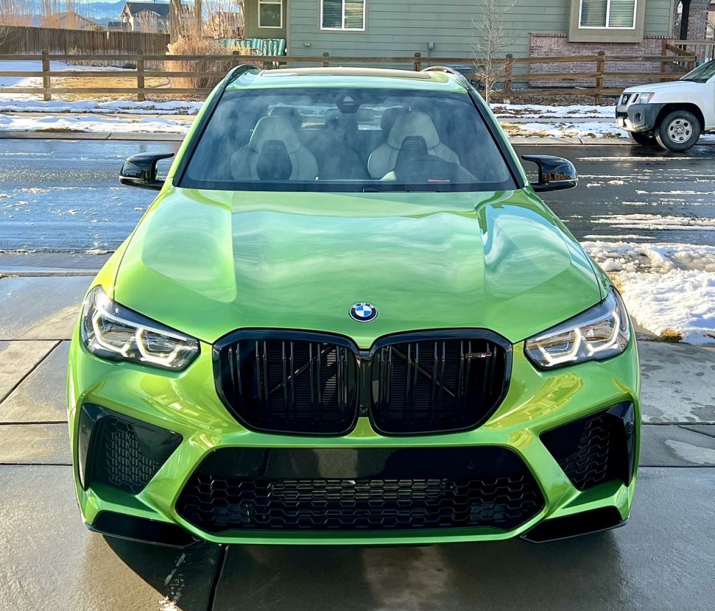 For Now, This Is The Only Individual Java Green BMW X5 M Competition In