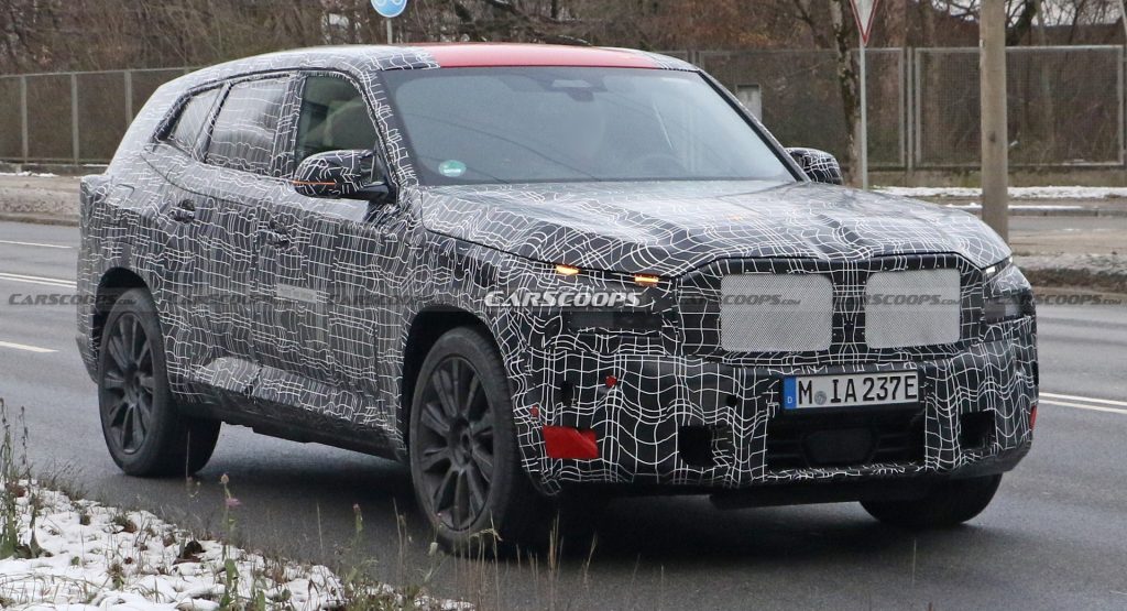  BMW XM Prototype Spotted Again Looking More Production-Ready Than Ever