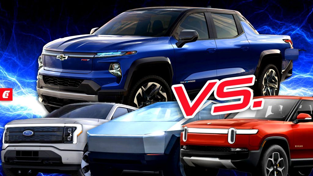 How The 2024 Chevy Silverado EV Compares To The Ford F-150 Lightning ...