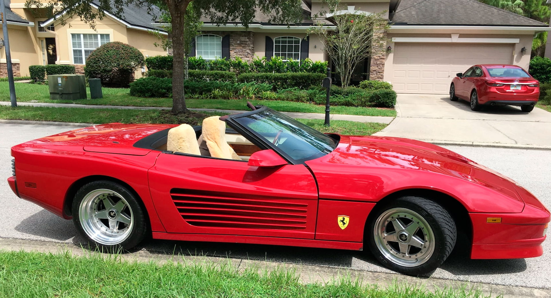 The Brillanté Is A 1989 Corvette Designed To Look Like A Ferrari ...