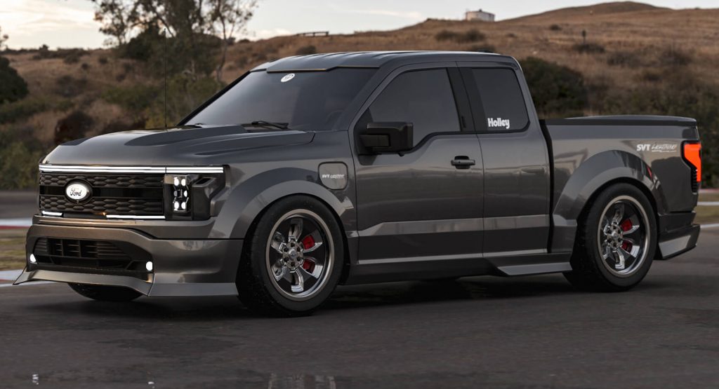  Holley Renders The New Ford F-150 Lightning As A More Faithful Tribute To The Original