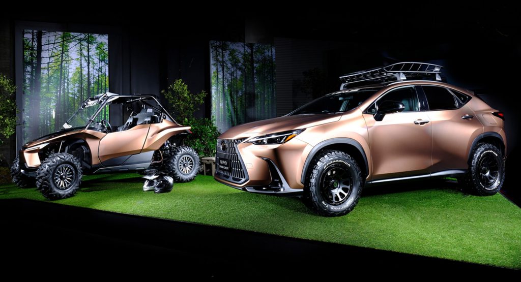  Lexus Unveils Rugged NX PHEV Off-Road And ROV Concepts At Tokyo Auto Salon